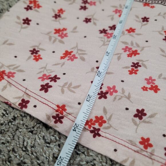 Sundance Womens Red Patchwork Tunic Blouse Size XS - Picture 10 of 10